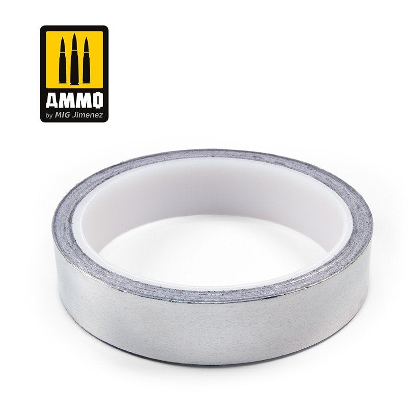 Munitions de Mig 8251 RUBAN ALUMINIUM 20 mm x 10 m (0,78 po x 32,8 pi)