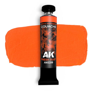 AK Interactive AKG09 Rouille fraîche – AK GOUACHE