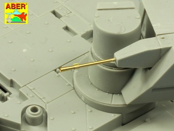 Aber 35 L-187 Armement pour char de combat principal russe T-14 ARMATA canon de 125 mm 2A82-1M et canon pour mitrailleuse antiaérienne Kord de 12,7 mm 1/35 – immagine 16