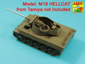 Aber 35L-325 76mm M1A1 Barrel for M18 Helcat Assault Gun 1/35 – image 6