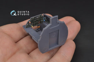 Intérieur imprimé en 3D et coloré sur papier décalcomanie Quinta Studio QD32017 Me 163B (pour maquette Meng) 1/32 – image 6