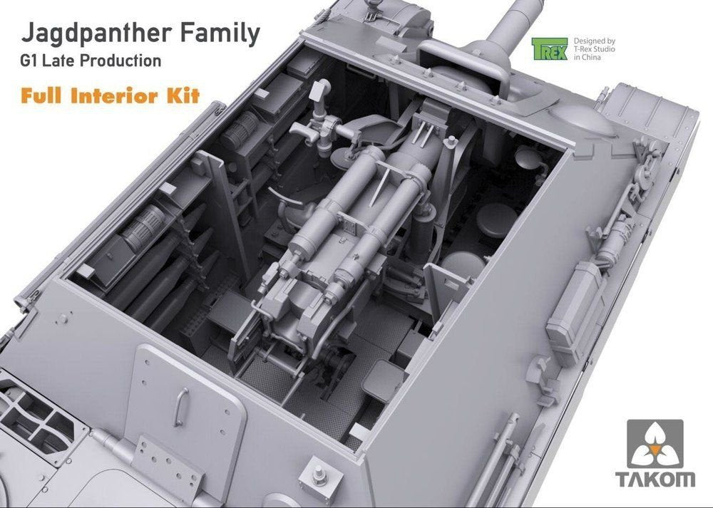 Takom 2106 JAGDPANTHER G1 CHASSEUR DE CHARS ALLEMAND PRODUCTION TARDIVE 1/35 – Bild 2