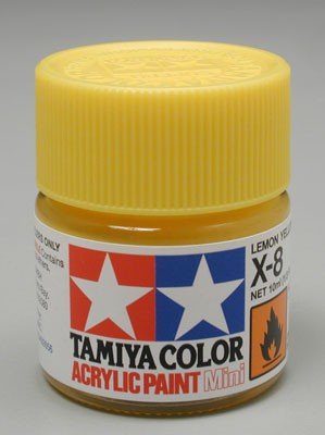 Peinture acrylique Tamiya X8 Jaune Citron (81508) 10 ml – image 3