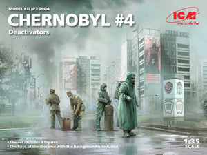 ICM 35904 Tchernobyl 4 Désactivateurs 1/35 – imagen 2
