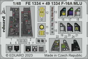 Maquette Eduard BIG49367 F-16A MLU KINETIC au 1/48 – image 5