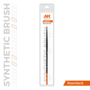 AK Interactive AKB004 AK SYNTHETIC BRUSH – ROUND 4/0 – image 2