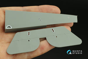 Quinta Studio QD32196 Nieuport XXIII Intérieur coloré imprimé en 3D sur papier décalque (CSM) 1/32 – Bild 7