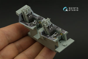 Intérieur coloré imprimé en 3D pour F-15E de Quinta Studio QD48426 (Academy) à l&amp;#39;échelle 1/48 – imagen 9