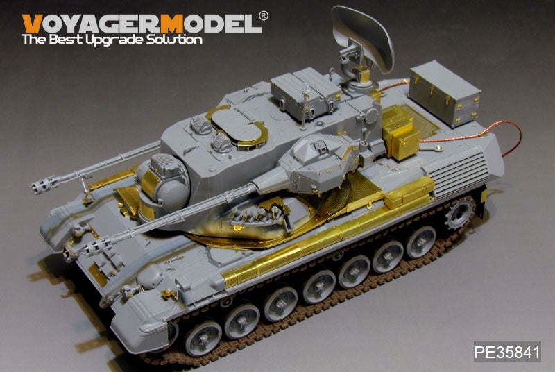 Maquette Voyager PE35841 Gepard A2 SPAAG allemand moderne de base pour TAKOM 2044 au 1/35 – image 3