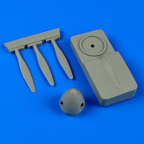 Quickboost QB48626 Hélice de Havilland pour Spitfire Mk.V avec outil, Airfix 1/48