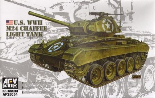 AFV Club 35054 Char léger américain M24 Chaffee de la Seconde Guerre mondiale (1/35)