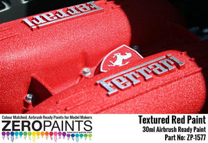 Peinture texturée rouge Zero Paints ZP-1577 30 ml – image 3