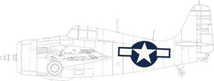Insigne national américain Eduard EX971 FM-2 EDUARD 1/48