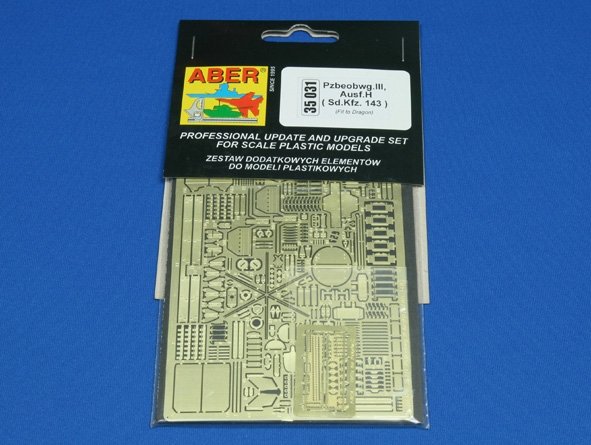 Aber 35031 Pzbeobwg. III Ausf.H Sd,Kfz.143 (DRA) 1/35 – immagine 3