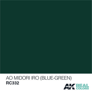 AK Interactive RC332 AO MIDORI IRO (BLEU-VERT) 10ML – Bild 2
