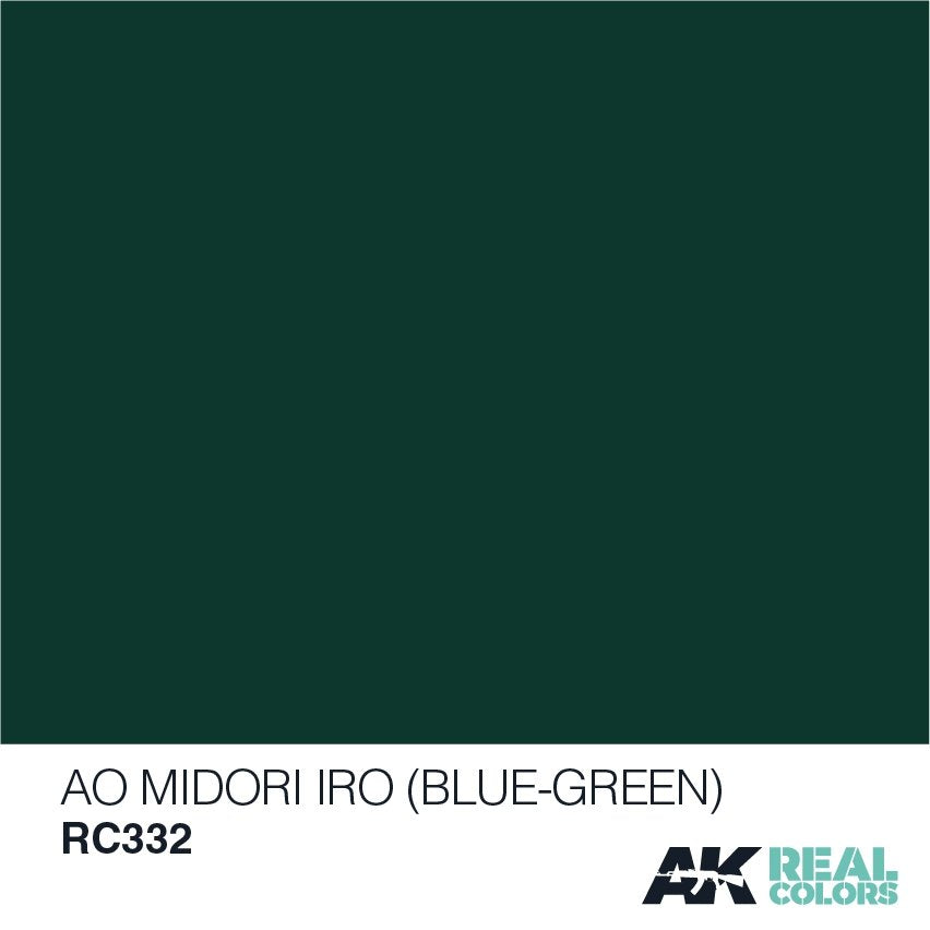 AK Interactive RC332 AO MIDORI IRO (BLEU-VERT) 10ML – Bild 2