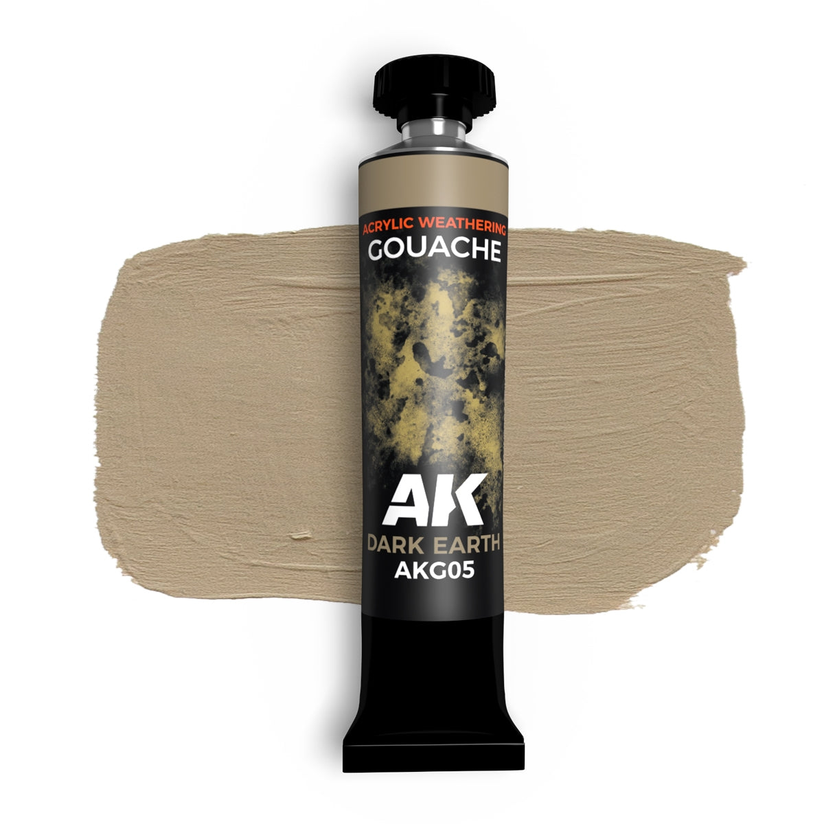 AK Interactive AKG05 Terre sombre – AK GOUACHE