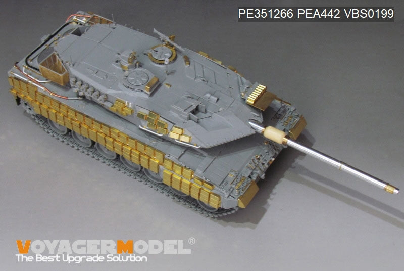 Maquette Voyager PE351266 Char de combat principal allemand moderne Leopard 2A5/A6 Ukraine Basic pour la frontière BT-002 1/35  – image 10