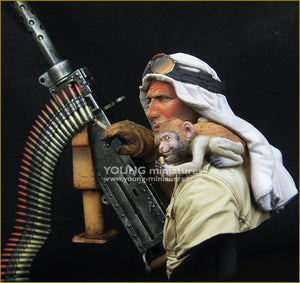 Young Miniatures YM1867 Artilleur de Jeep SAS britannique, Afrique du Nord 1941, échelle 1/10 – image 3