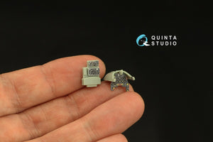 Intérieur imprimé en 3D et coloré sur papier décalcomanie Quinta Studio QD72059 Ju 87 D/G (Academy/Special Hobby) 1/72 – immagine 6