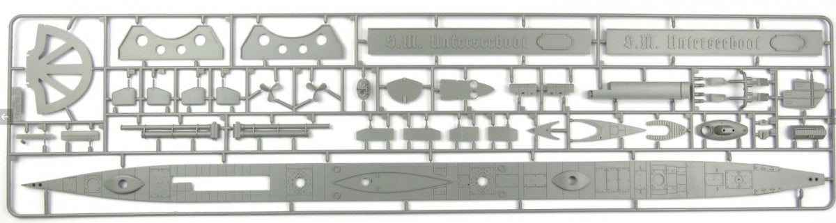 Das Werk DW72001 Sous-marin allemand SM U9 de la Première Guerre mondiale, échelle 1/72 – image 7