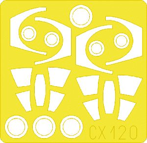 Eduard CX120 A-7D/E FUJIMI 1/72