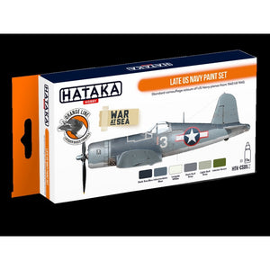 Kit de peinture Hataka HTK-CS05.2 pour la marine américaine (fin de la période).