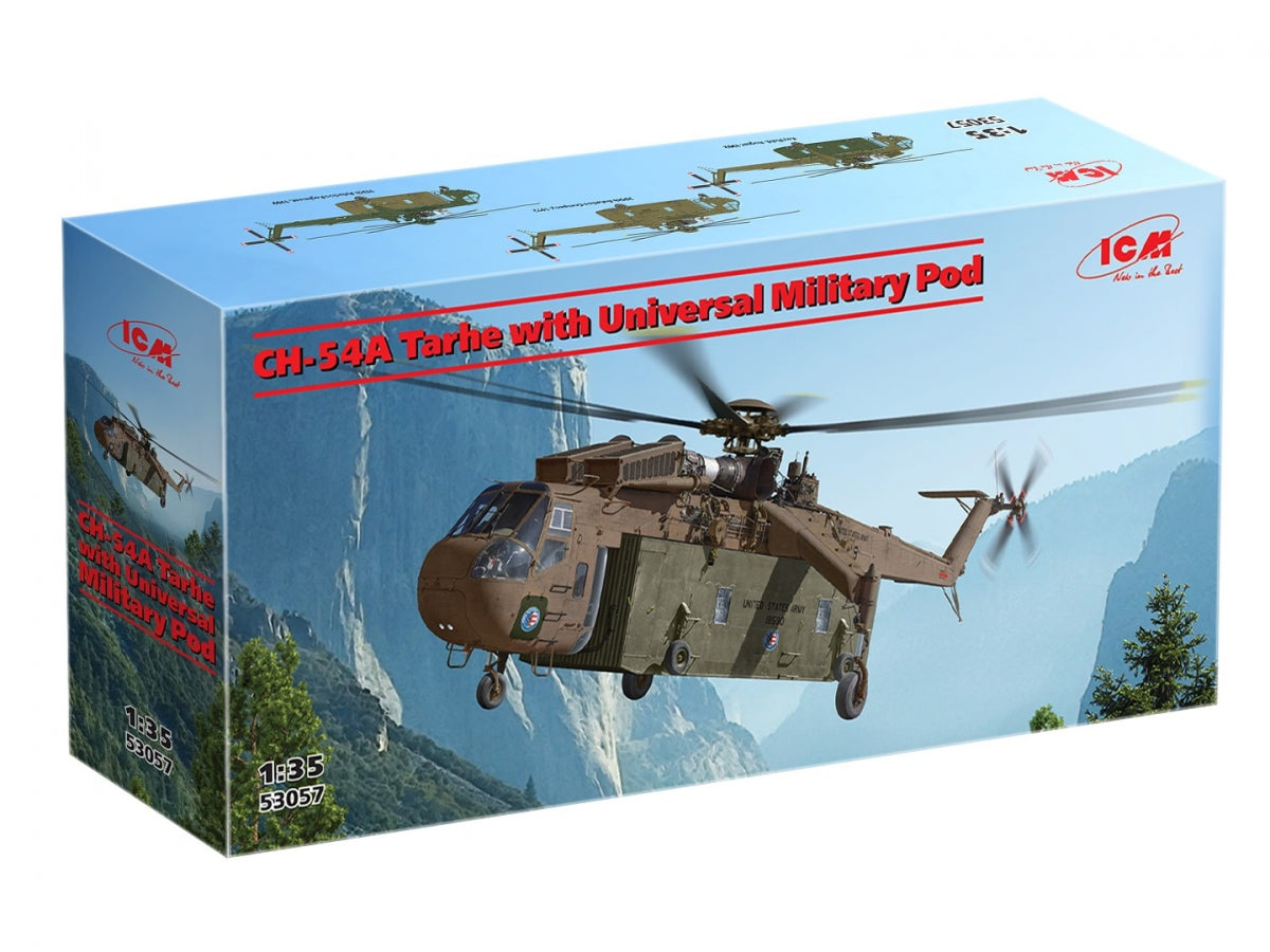 ICM 53057 CH-54A Tarhe avec Pod Militaire Universel 1/35