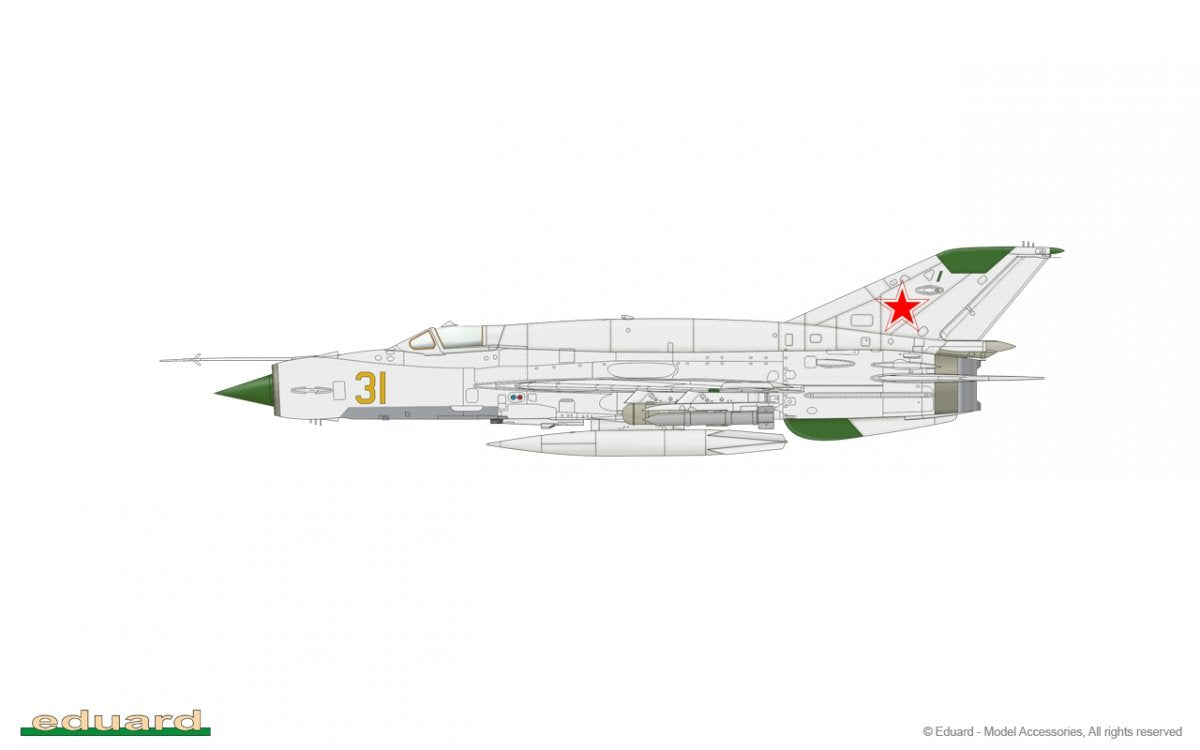 Eduard 84180 MiG-21SMT 1/48 – zdjęcie 3