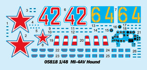 Trumpeter 05818 Mi-4AV Hound 1/48 – zdjęcie 3