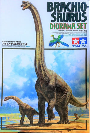 Kit de diorama Brachiosaurus Tamiya 60106