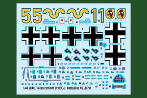 Hobby Boss 81791 Messerschmitt Bf109E-3 1/48 – Bild 19