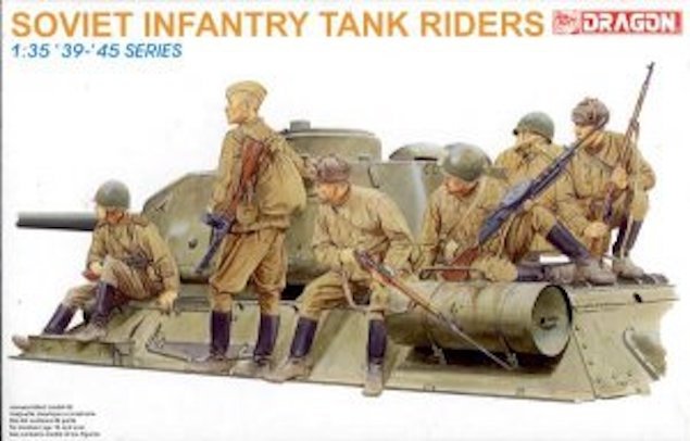Dragon 6197 Cavaliers de chars d&amp;#39;infanterie soviétiques (1/35)
