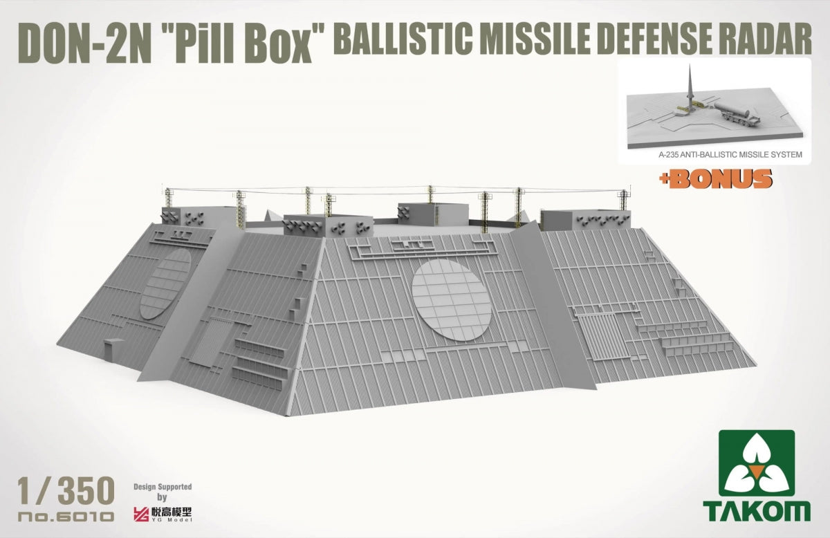 Radar de défense antimissile balistique Takom 6010 DON-2N (boîtier blindé) à l&amp;#39;échelle 1/350 – image 3