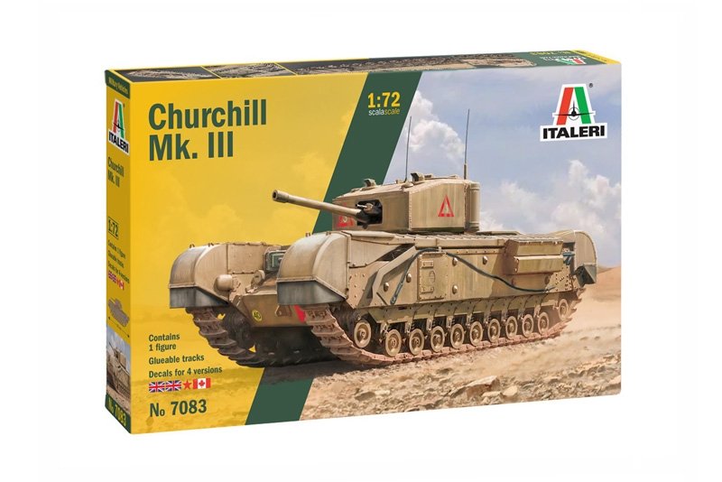 Italeri 7083 Churchill Mk. III 1/72 – image 2