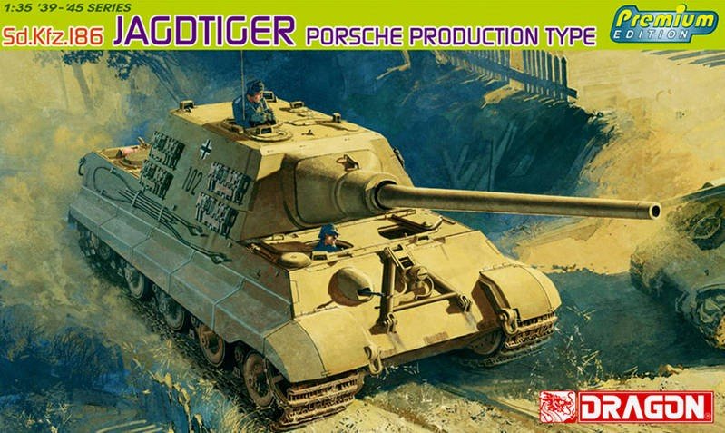 Dragon 6351 Sd.Kfz. 186 Jagdtiger Porsche 1/35