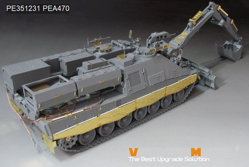 Kit de mise à niveau Voyager Model PE351231 pour char de pionnier allemand Kodiak AEV-3 (série allemande) BORDER BT-011 à l&amp;#39;échelle 1/35  – image 9