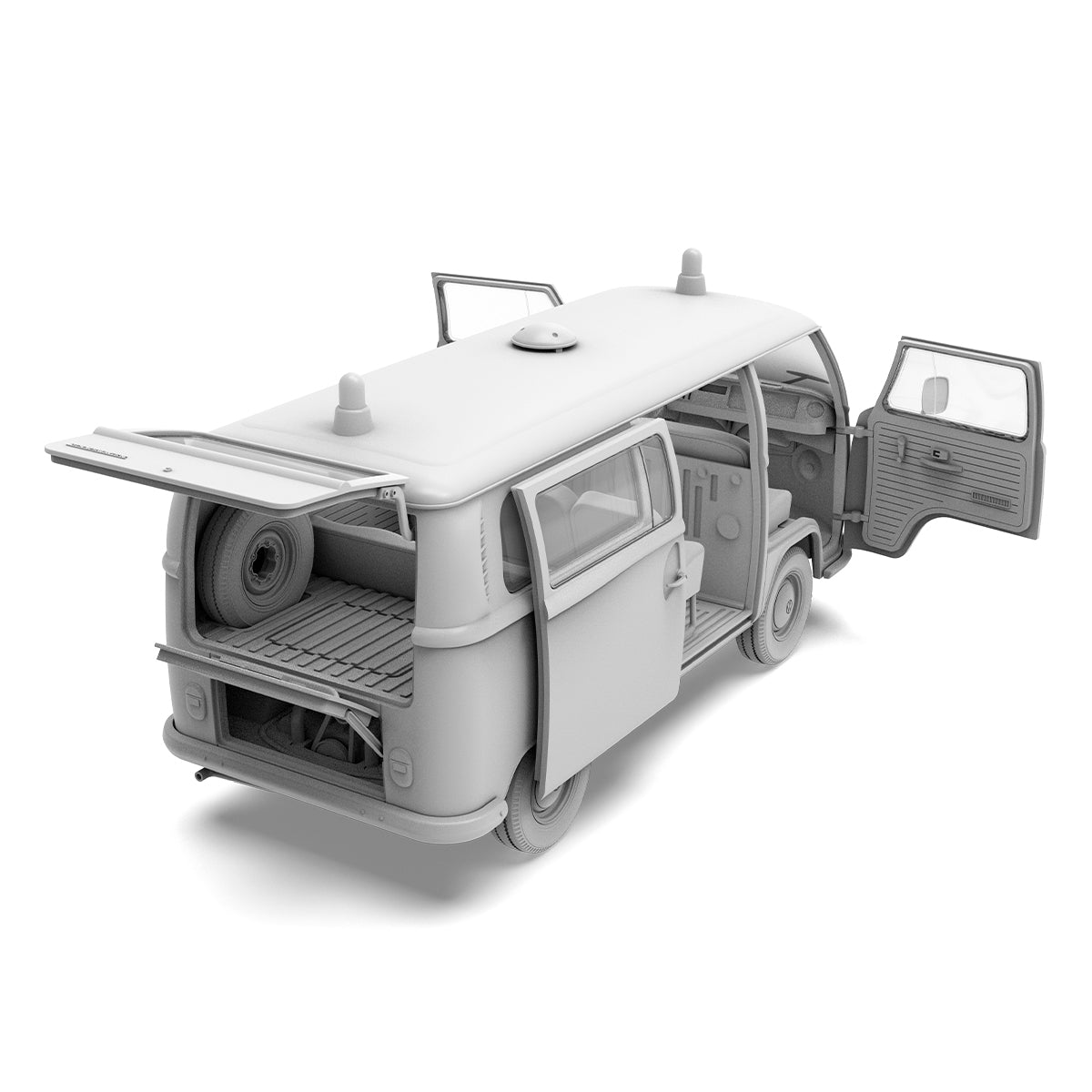 AK Interactive AK35023 T2 MODÈLE 1967 SERVICE PUBLIC 1/35 – imagen 7