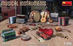 MiniArt 35622 INSTRUMENTS DE MUSIQUE 1/35