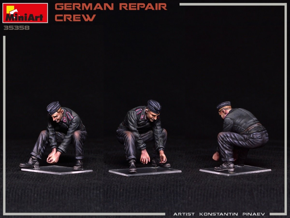 MiniArt 35358 ÉQUIPE DE RÉPARATION ALLEMANDE 1/35 – image 4