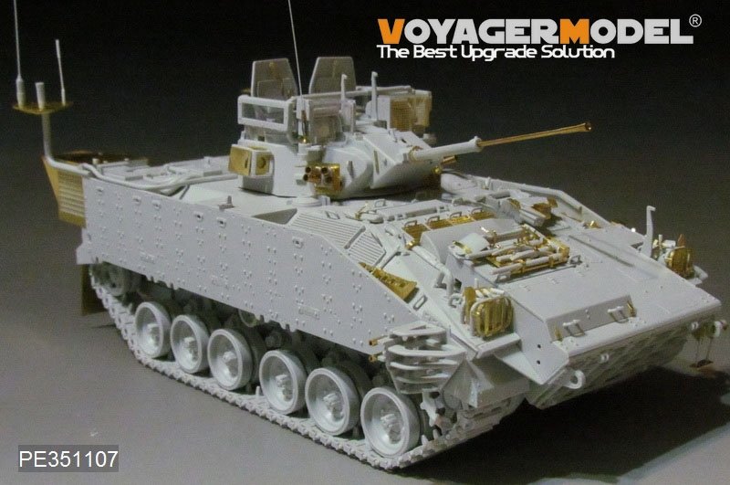 Kit de mise à niveau de base Voyager Model PE351107 pour FV510 Warrior TES(H) britannique moderne (pour MENG SS-017) à l&amp;#39;échelle 1/35 – image 3