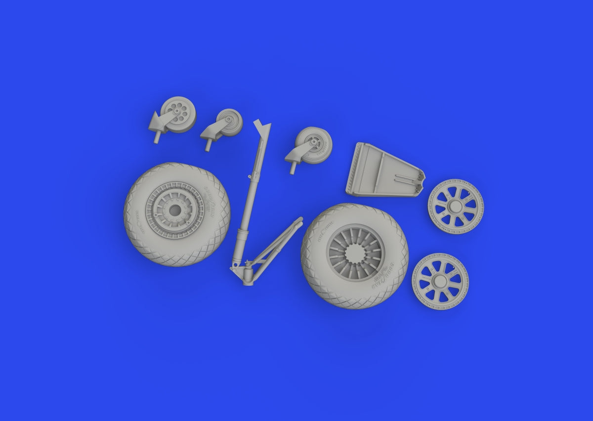 Roues Eduard 648965 TBF/TBM avec motif ACADEMY 1/48 – Bild 5