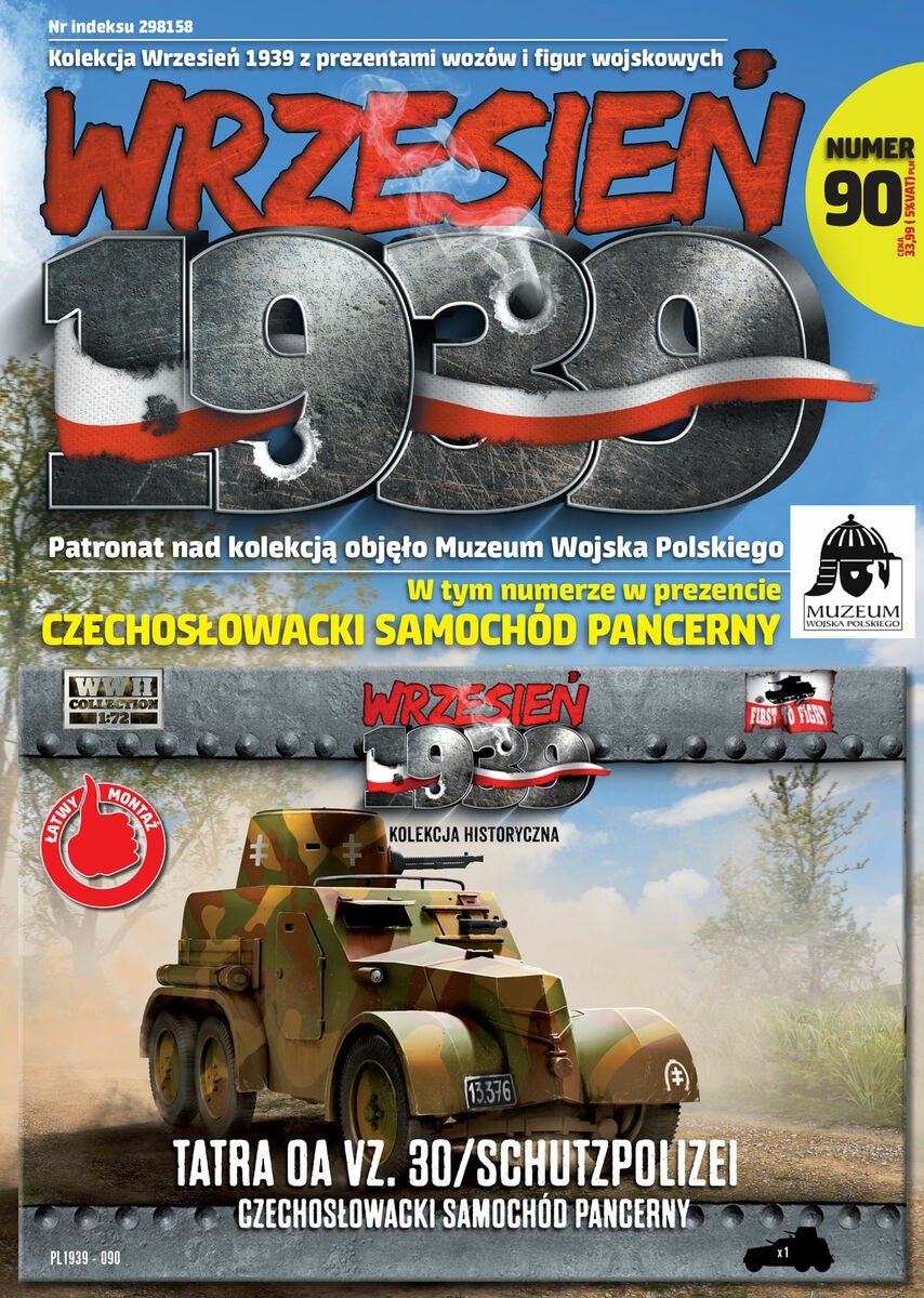 Premier à combattre Premier à combattre PL090 - Tatra OA vz.30 1/72