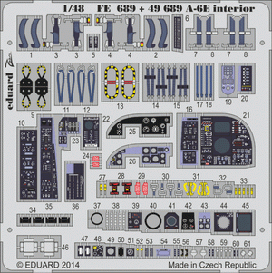 Eduard 49689 A-6E intérieur SA HOBBY BOSS 1/48