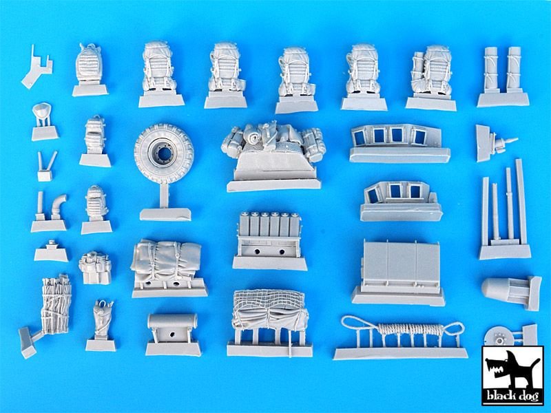 Ensemble d&amp;#39;accessoires Black Dog T35038 USMC LAV A2 au 1/35 – image 6