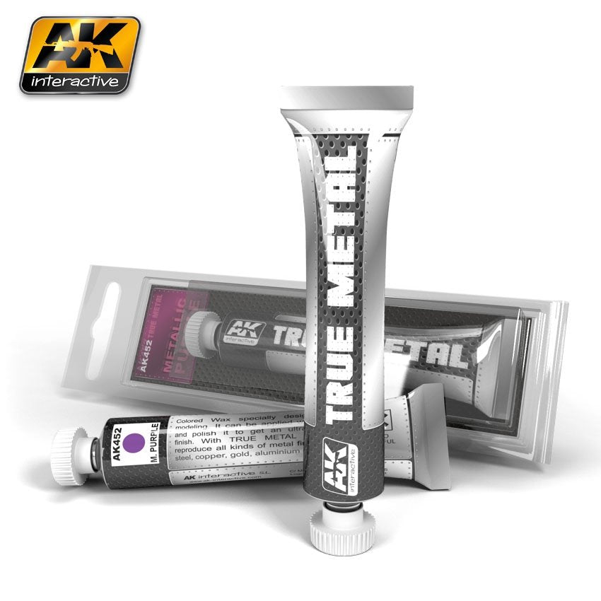 AK Interactive AK452 TRUE METAL VIOLET MÉTALLIQUE