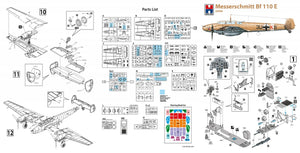 Hobby 2000 32008 Messerschmitt Bf 110 E ( Dragon + Cartograf + Mask ) 1/32 – zdjęcie 2