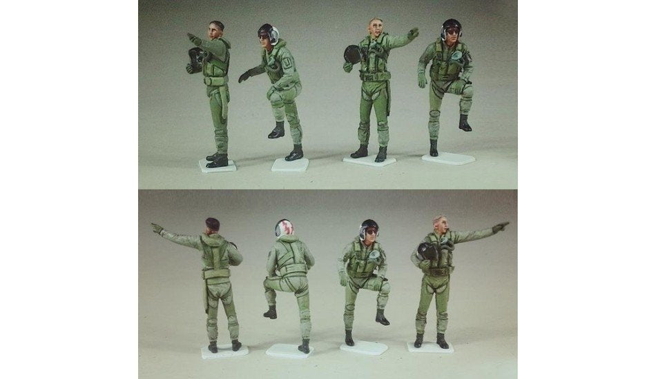 Sabre 4801 U.S.Navy F-14A &amp;quot;Tomcat&amp;quot; Pilot Team (1980s) 1/48 – zdjęcie 2