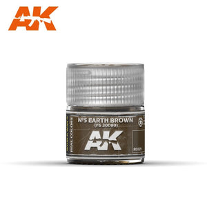 AK Interactive RC029 N°5 MARRON TERRE FS 30099 10 ml