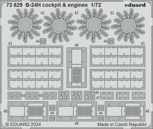 Eduard BIG72183 B-24H AIRFIX 1/72 – immagine 5